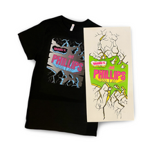 Load image into Gallery viewer, Jeff Phillips BREAKOUT Limited Edition Shirt &amp; Poster Combo (HAND-PAINTED) (1 of 5)
