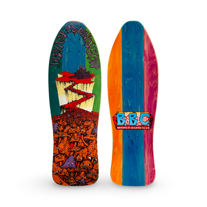 WAFFLE GIVEAWAY TICKET: BBC Bryan Pennington Mushrooms ONE-OF-A-KIND & HAND-PAINTED Deck