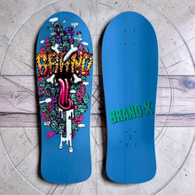 Load image into Gallery viewer, Riot Stick 10"x30.25" HAND-PAINTED Deck (1 of 1)
