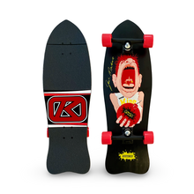 Load image into Gallery viewer, Josh Marlowe “Bomb King” Limited Edition Torpedo COMPLETE 10”x31” HAND-PAINTED (1 of 5)
