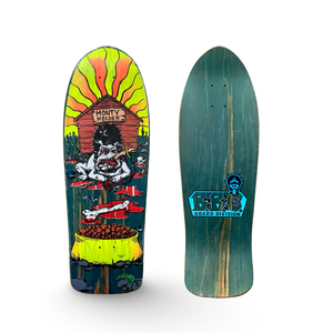 BBC Monty Nolder Bulldog #2 Limited Edition Deck 10.25”x31” HAND-PAINTED (PRE-ORDER, JULY)