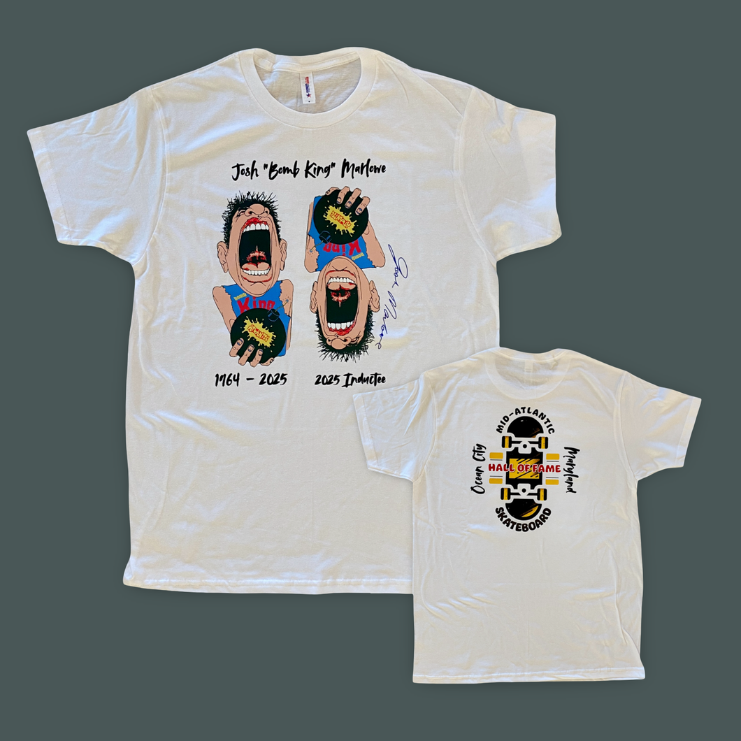 Josh Marlowe Skateboard Hall of Fame 2025 Inductee Shirt or Hoodie