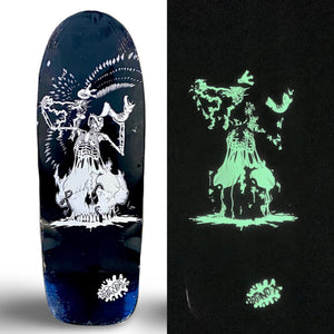 RipStik 3 Black Pig 10"x30" GLOW-IN-DARK