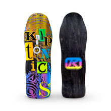Load image into Gallery viewer, Kryptonics Ransom LIMITED EDITION Deck 10.1&quot;x30&quot; HAND PAINTED (1 of 3)
