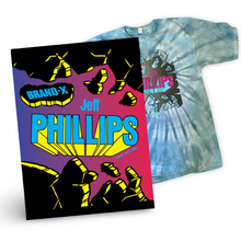 Load image into Gallery viewer, Jeff Phillips BREAKOUT Shirt &amp; Glossy Poster Combo 18”x24”
