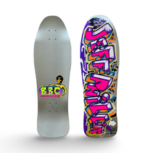 Load image into Gallery viewer, Jeff Phillips GRAFFITI Ultra Limited Edition, Metallic Silver HAND-PAINTED BBC Deck (1 of 1)
