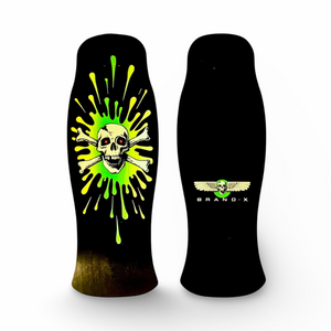 Dedhed Hammerhead Deck 10.6"x31" HAND PAINTED & FLUORESCENT (1 of 10)