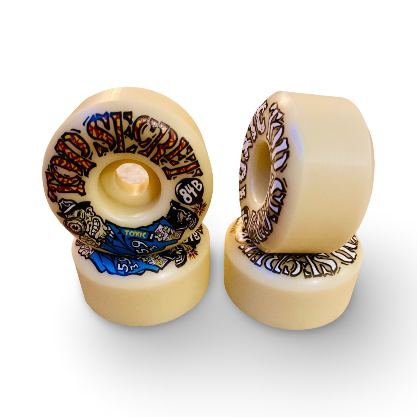 邦楽 10 COLOR SINGLES Top Secret VERY-HARD Wheels 59mm/104A – Brand-X Skateboards