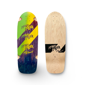 Monty Nolder ONE OF A KIND, HAND-PAINTED Deck 10"x30" (1 of 1)