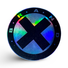 Load image into Gallery viewer, Circle-X HOLOGRAPHIC Sticker 3”
