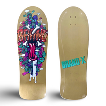 Load image into Gallery viewer, Riot Stick Limited Edition Deck 10"x30.25" HAND PAINTED (1 of 10)
