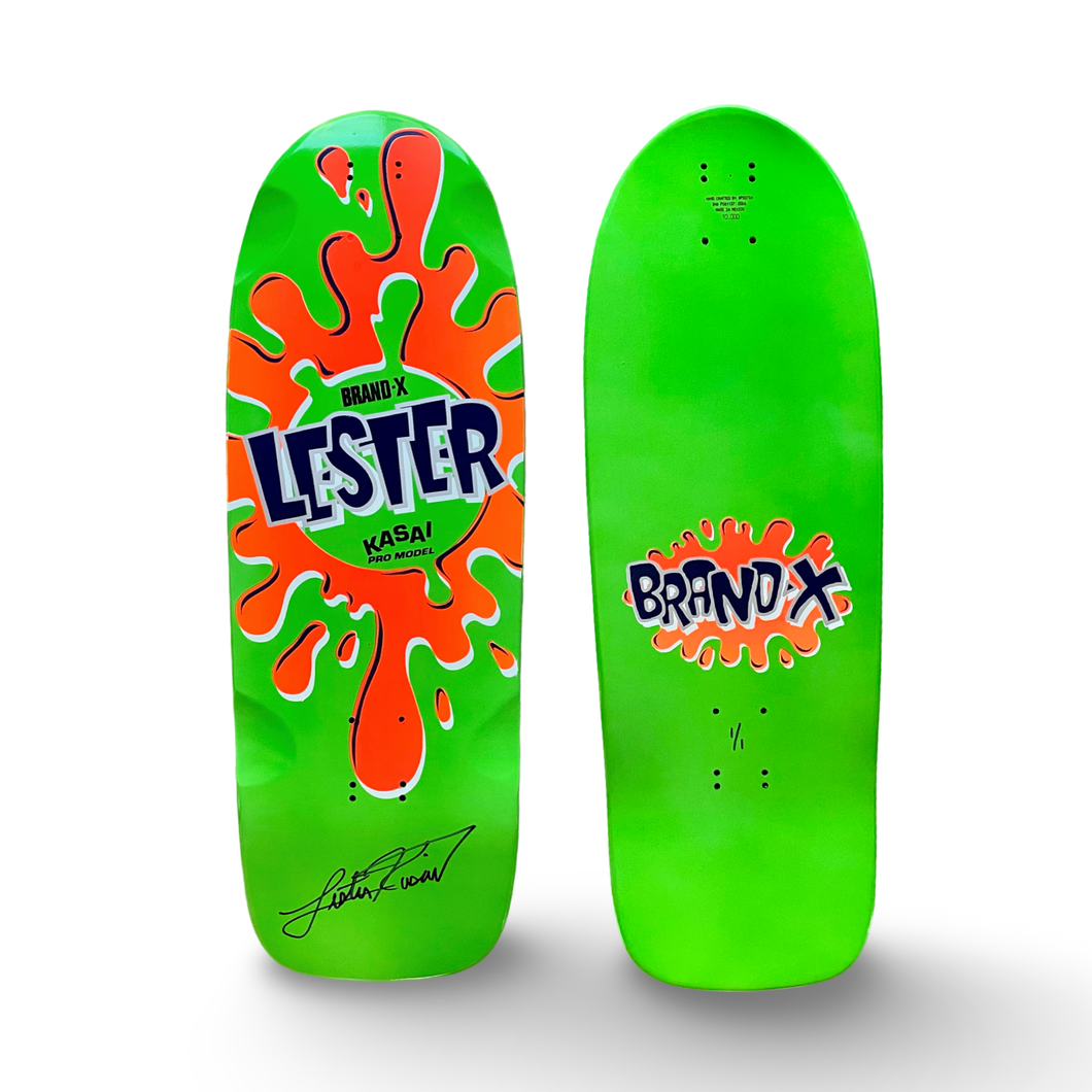 Lester Kasai 10”x30” HAND-PAINTED & AUTOGRAPHED ONE-OF-A-KIND Deck (1 of 1)