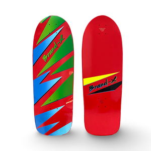 New Wave Deck 10”x30” HAND PAINTED (1 of 6)