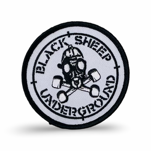 BSU (Black Sheep Underground) Embroidered Patch 3”