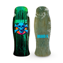 Load image into Gallery viewer, Knucklehead ONE-OF-A-KIND, FLUORESCENT &amp; GLOW IN DARK Hammerhead Deck 10.6&quot;x31&quot; HAND-PAINTED (1 of 1)
