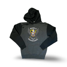 Load image into Gallery viewer, BLEM: Brand-X Eagle Two-Tone Hoodie Sweatshirt (Size Small)
