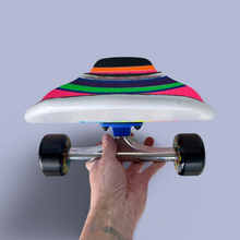 Load image into Gallery viewer, Sigafoos Demon 9.1”x32.5” HAND-PAINTED Complete Skateboard
