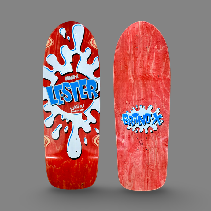 80s Lester Kasai miniスケートボードデッキ 80s Lester Kasai miniスケートボードデッキ