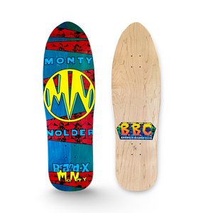 Monty Nolder BBC Limited Edition Deck 9.5"x32" HAND PAINTED (1 of 4)