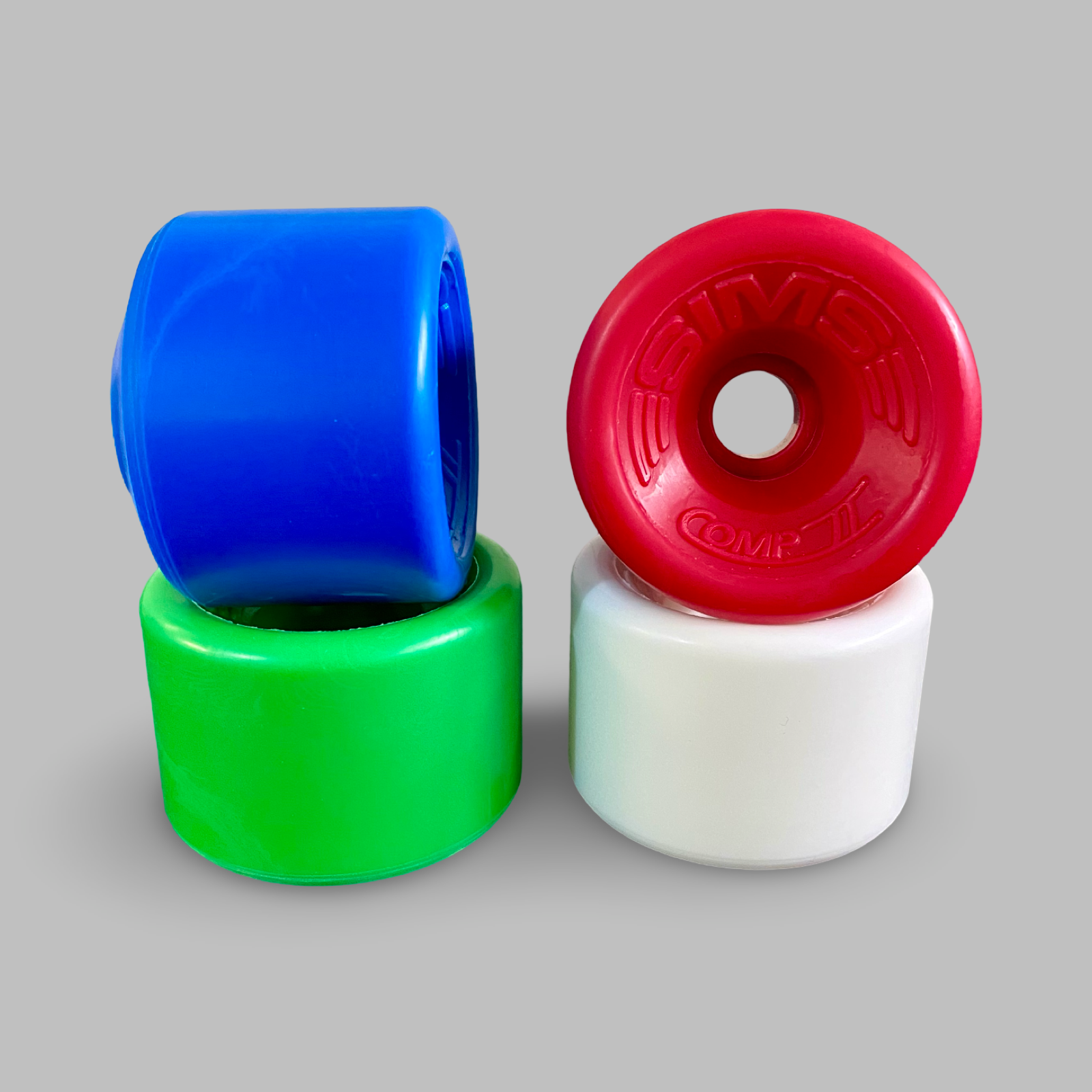 SIMS COMP II Conical Wheels 64mm/95A (1 of 25) – Brand-X Skateboards