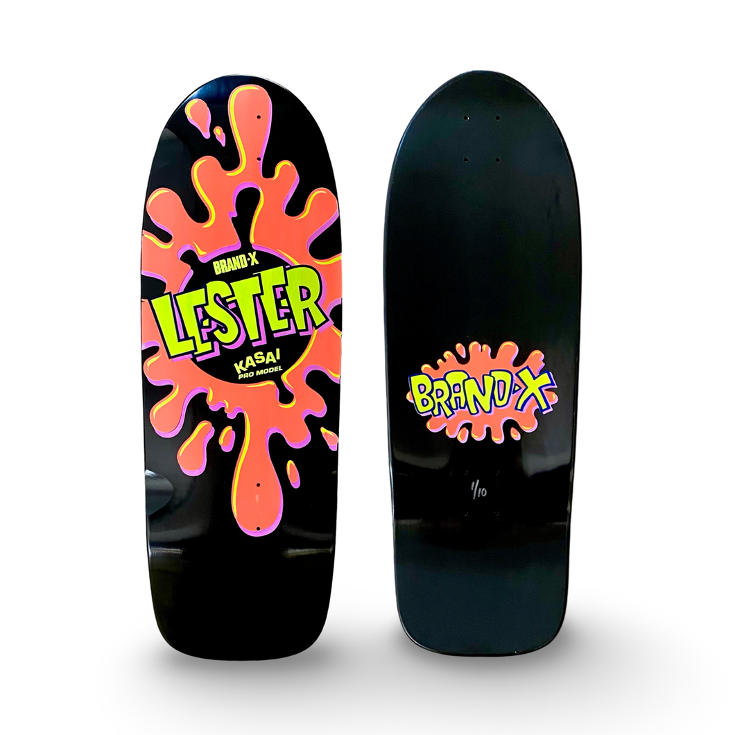 Lester Kasai 10”x30” HAND PAINTED Limited Edition Deck (1 of 10)