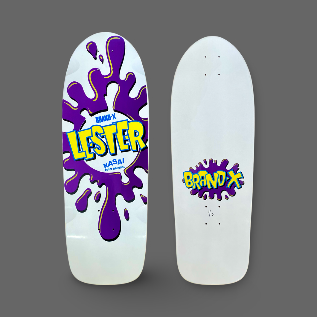 Lester Kasai 10”x30” HAND PAINTED Limited Edition Deck (1 of 10)