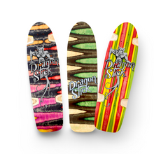 Load image into Gallery viewer, Dragon Stick ONE-OF-A-KIND &amp; HAND-PAINTED CRUISER Deck or Complete 8.5”x31” (PRE-ORDER, APRIL)
