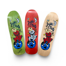 Load image into Gallery viewer, Dave Crabb Happy 2 B Here Limited Edition HAND-PAINTED Deck 10&quot;x32.25&quot; (1 of 10)
