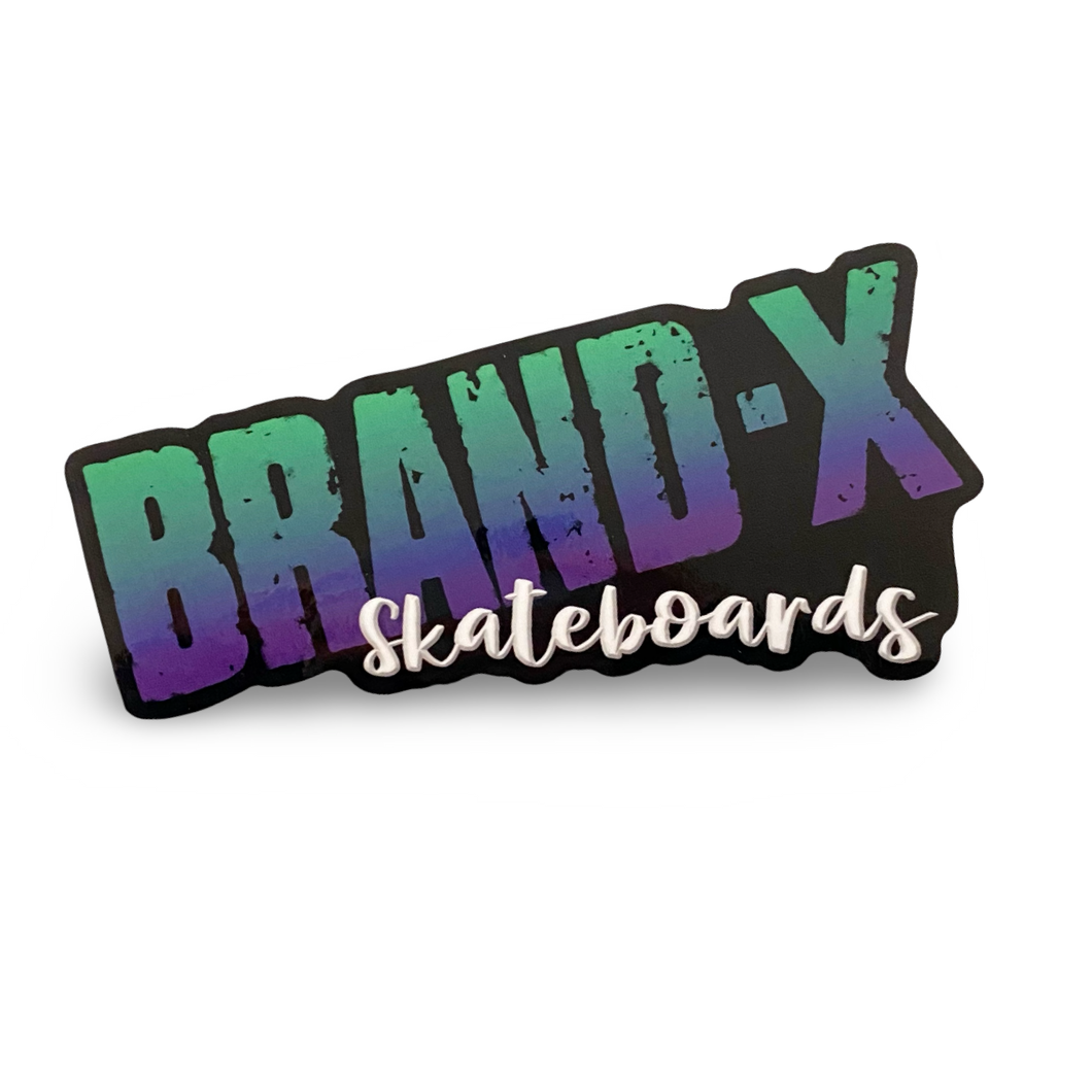 Brand-X Sticker 6”