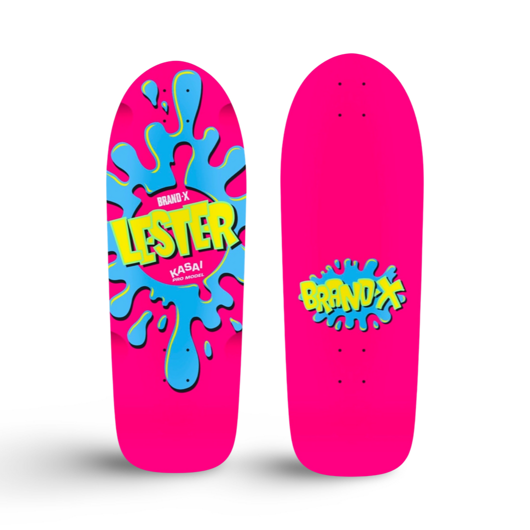 Lester Kasai 10”x30” HAND PAINTED Deck (PRE-ORDER, DECEMBER)