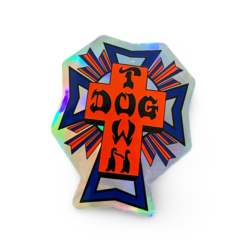 DogTown HOLOGRAPHIC Stickers 4”