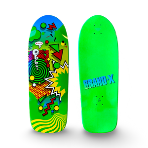 Weirdo 10"x30" Limited Edition HAND PAINTED Deck (1 of 10)