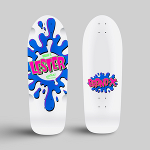 Lester Kasai 10”x30” HAND PAINTED Deck (PRE-ORDER, DECEMBER)