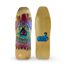 Load image into Gallery viewer, Jeff Phillips DevilMan METALLIC GOLD Limited Edition, BBC Deck HAND-PAINTED (1 of 5)
