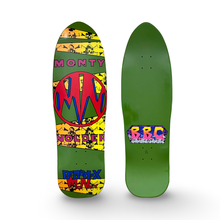 Load image into Gallery viewer, Monty Nolder BBC Limited Edition Deck 9.5&quot;x32&quot; HAND PAINTED (1 of 2)
