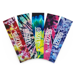 Grizzly Tie Dye Grip Tape 9"x33”