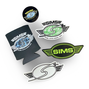 Sims Koozie & Stickers Pack