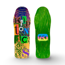 Load image into Gallery viewer, Kryptonics Footprint LIMITED EDITION Deck 10.1&quot;x30&quot; HAND PAINTED (1 of 2)
