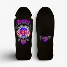 Load image into Gallery viewer, Bill Danforth Circle of Skulls 10”x30” Limited Edition, HAND-PAINTED Deck (1 of 10)
