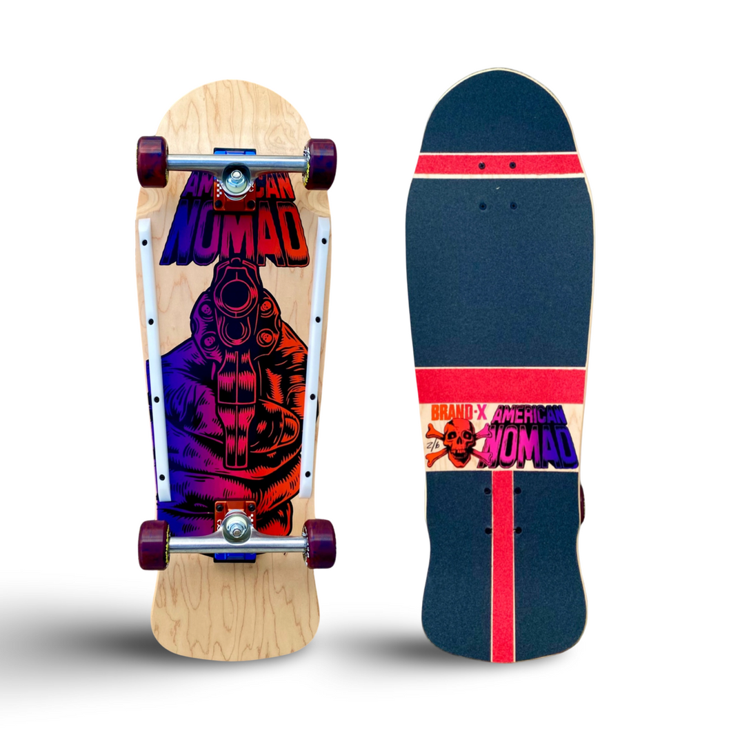 American Nomad GUN 10.25”x31” COMPLETE SKATEBOARD