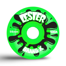 Load image into Gallery viewer, Lester Kasai HARD TRANSLUCENT Wheels 56mm/100a (PRE-ORDER, NOVEMBER)
