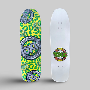 Toxic Team Leopard Demon Deck 9.1”x32.5”