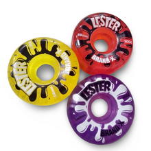 Load image into Gallery viewer, Lester Kasai HARD TRANSLUCENT Wheels 56mm/100a
