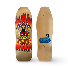 Load image into Gallery viewer, Jeff Phillips DevilMan METALLIC GOLD Limited Edition, BBC Deck HAND-PAINTED (1 of 5)
