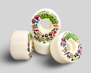 Toxic Team VERY HARD Wheels 54mm/102a