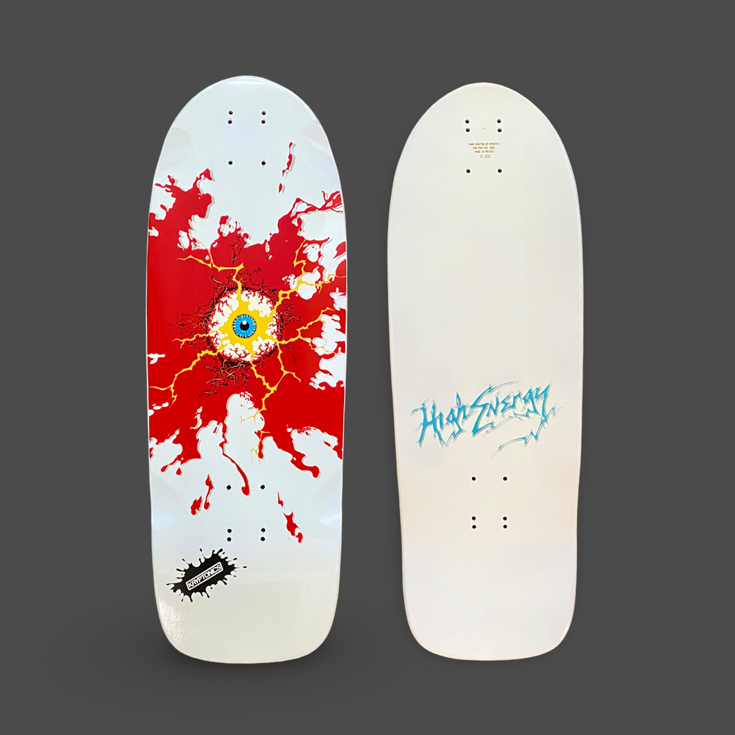 Electric Eye Limited Edition Deck 10”x30” HAND-PAINTED (1 of 4)