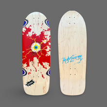 Load image into Gallery viewer, Electric Eye Limited Edition Deck 10”x30” HAND-PAINTED (1 of 15)
