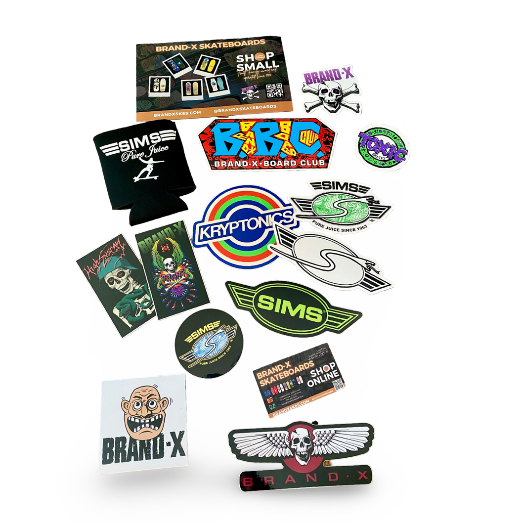 RETRO Sims, BBC, Krypto Koozie & Stickers 15-Piece Pack