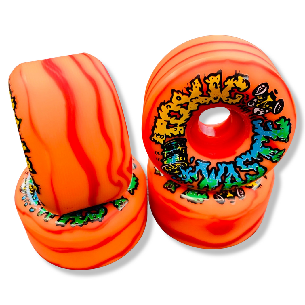 Toxic Waste ULTRA HARD CONICAL Wheels 60mm/103A (PRE-ORDER, NOVEMBER)