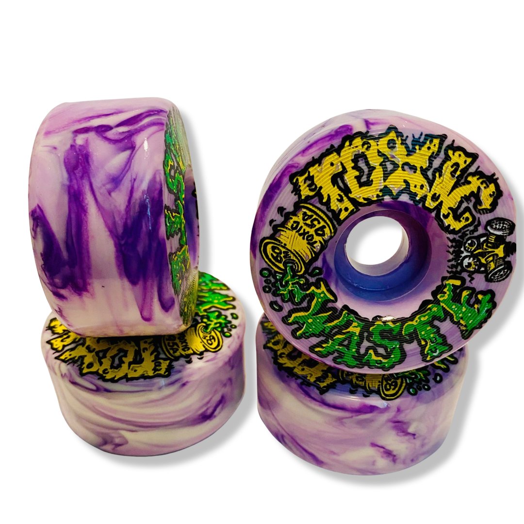 Toxic Waste MED-HARD SUPERTHANE Wheels 60mm/95A – Brand-X Skateboards